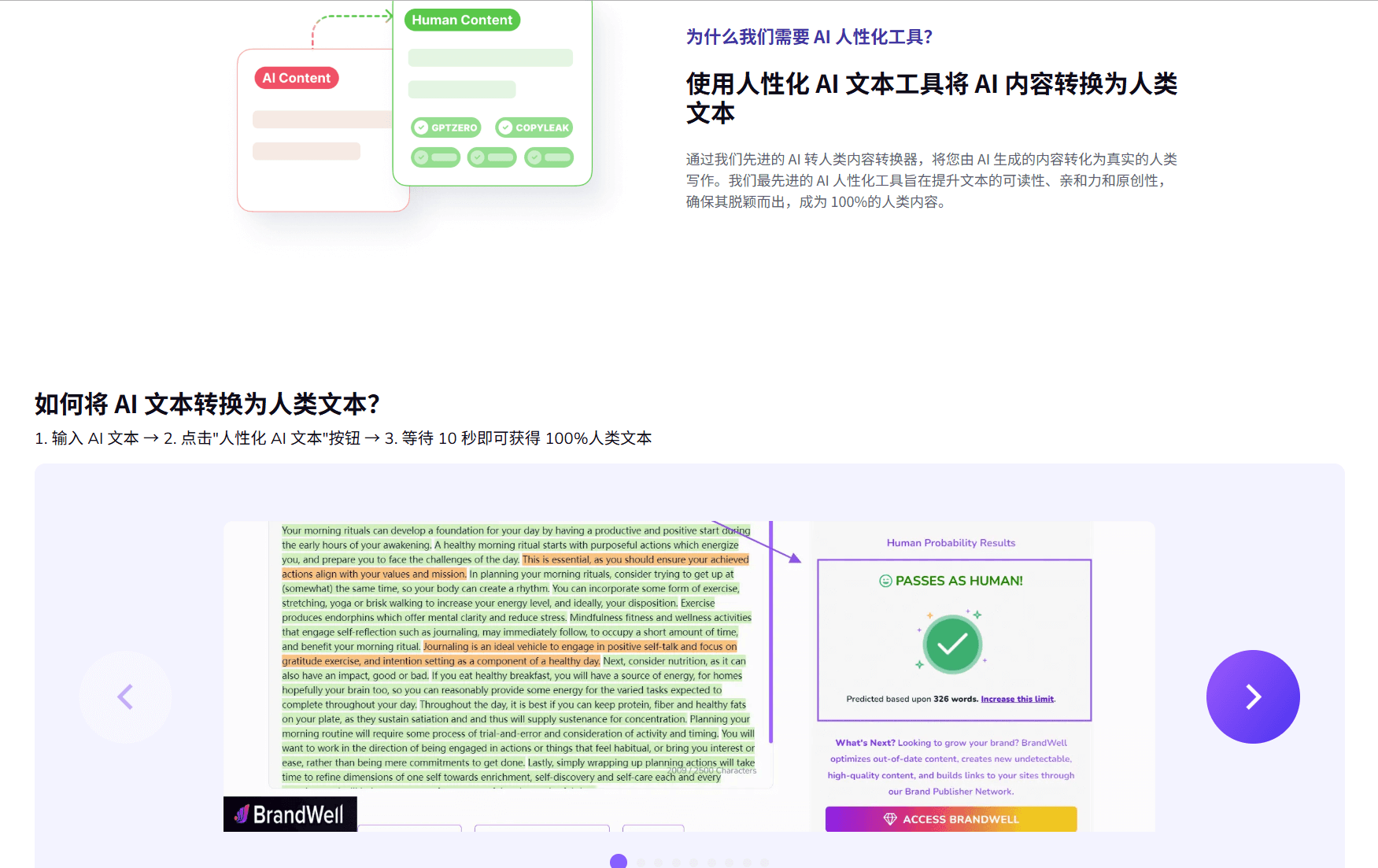AI Humanize：AI内容检测和优化工具，给AI内容穿上"隐身衣"的智能改写工具