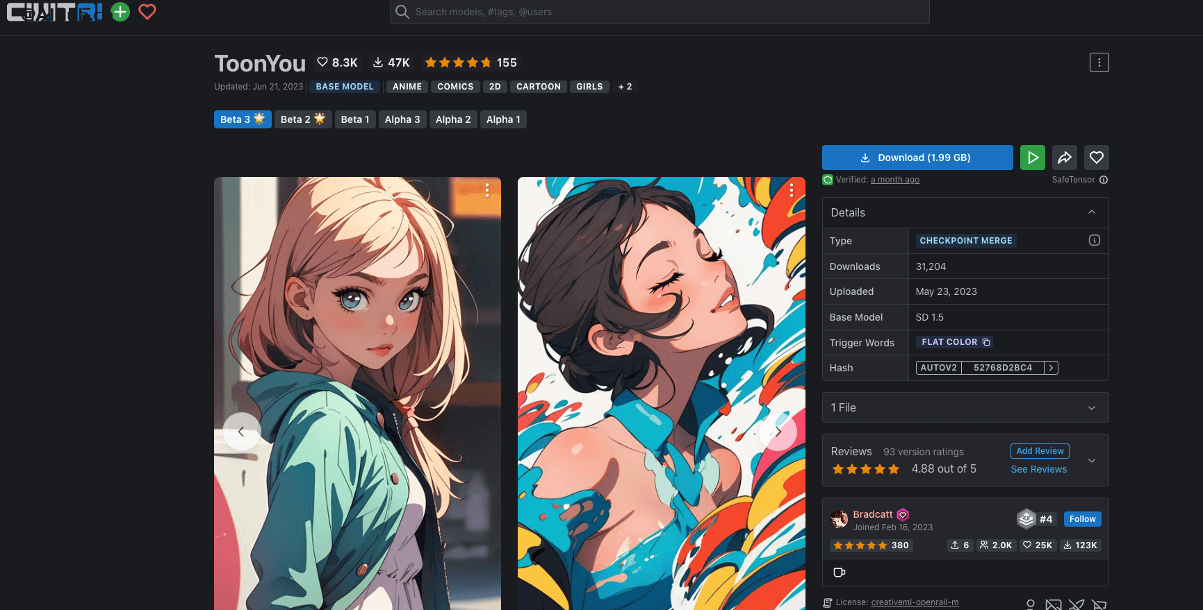 Civitai(C站)-全球最大AI绘画模型分享平台