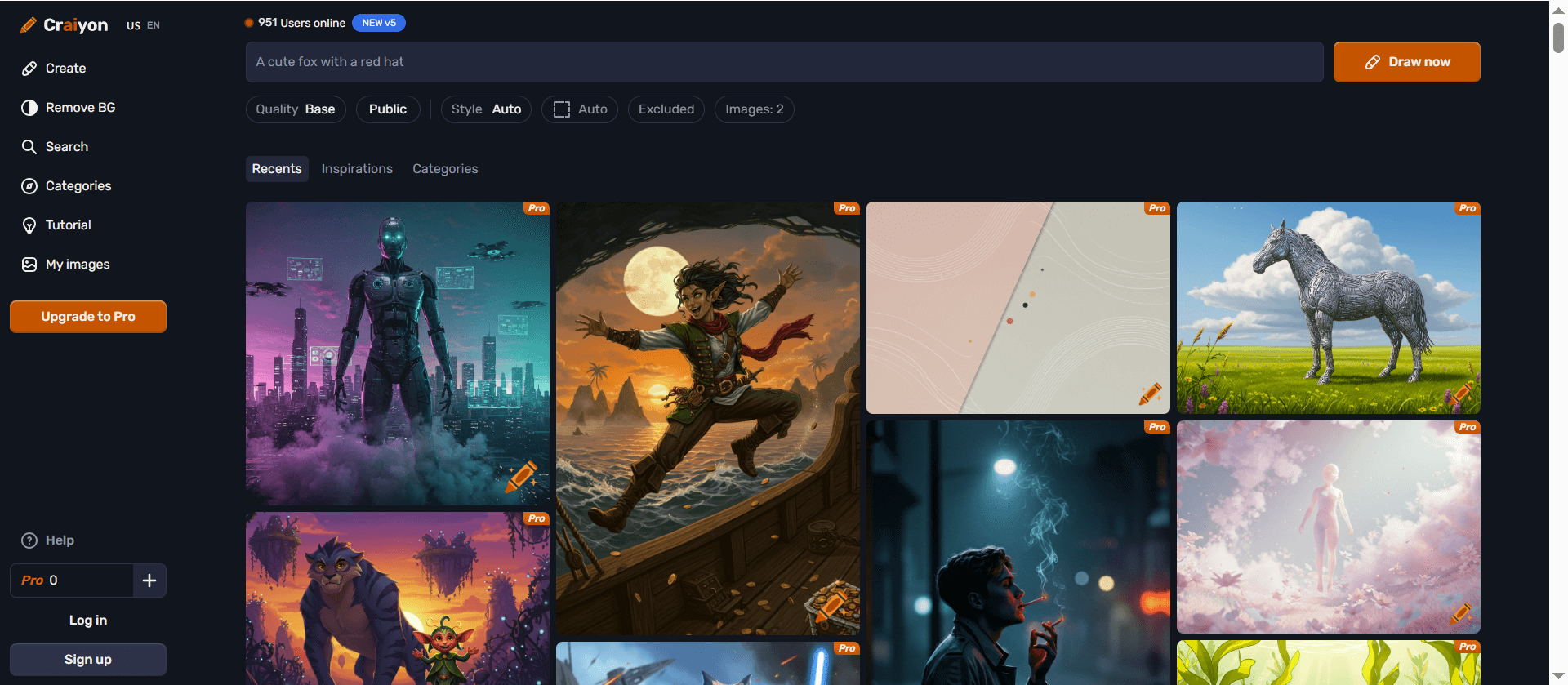 Craiyon-免费在线AI图像生成器