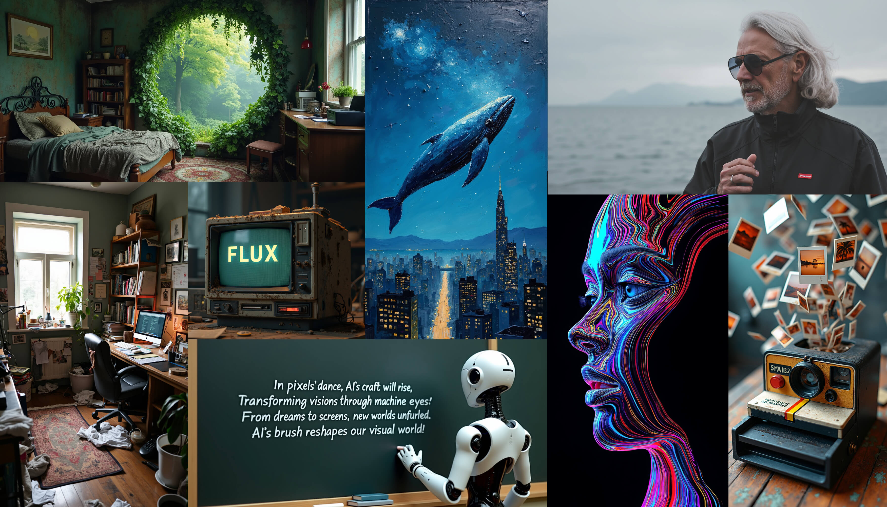 FLUX.1 Kontext：Stable Diffusion原班人马推出的开源AI图像生成模型