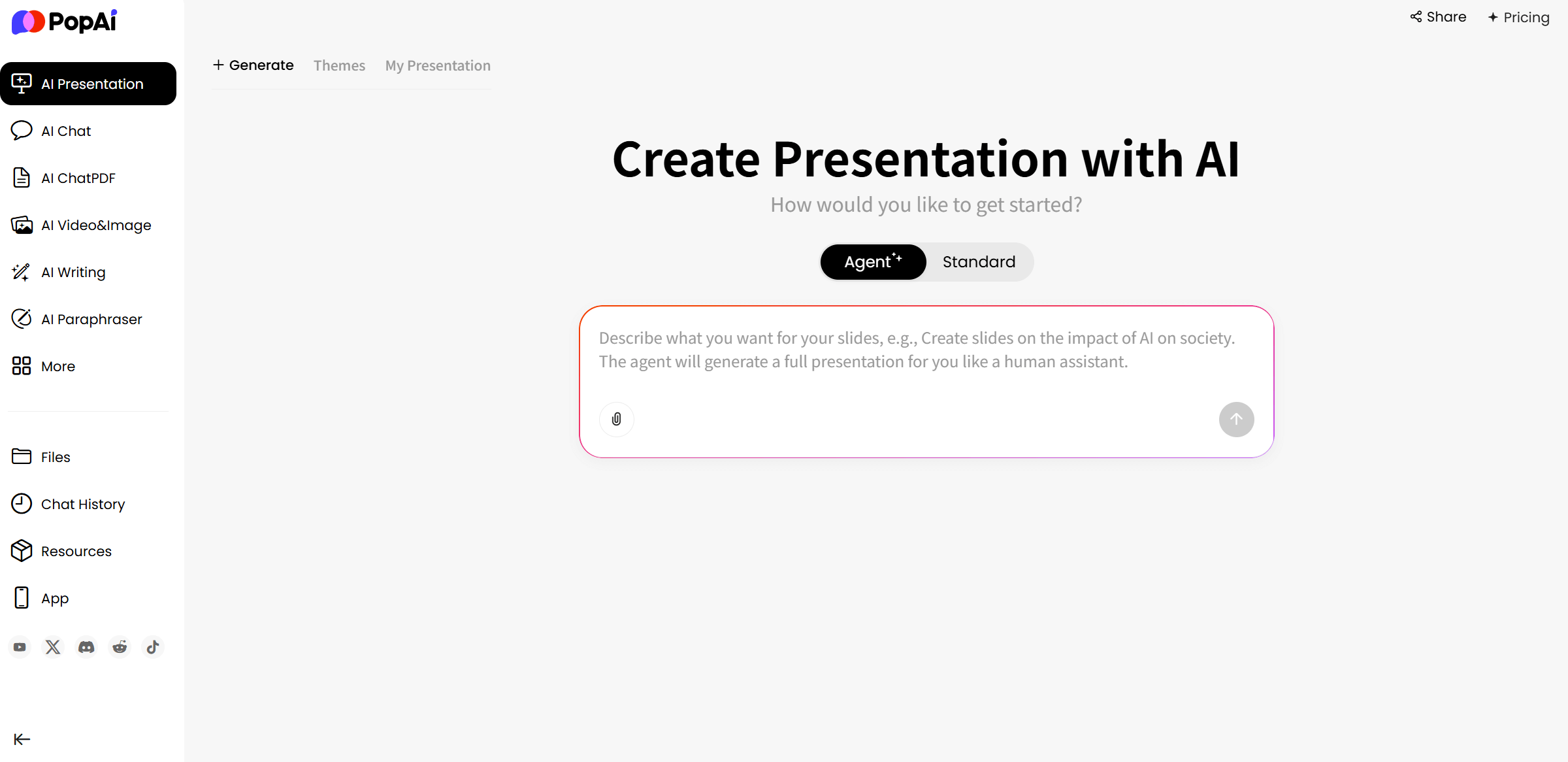 PopAi-零一万物在海外推出的AI办公工具