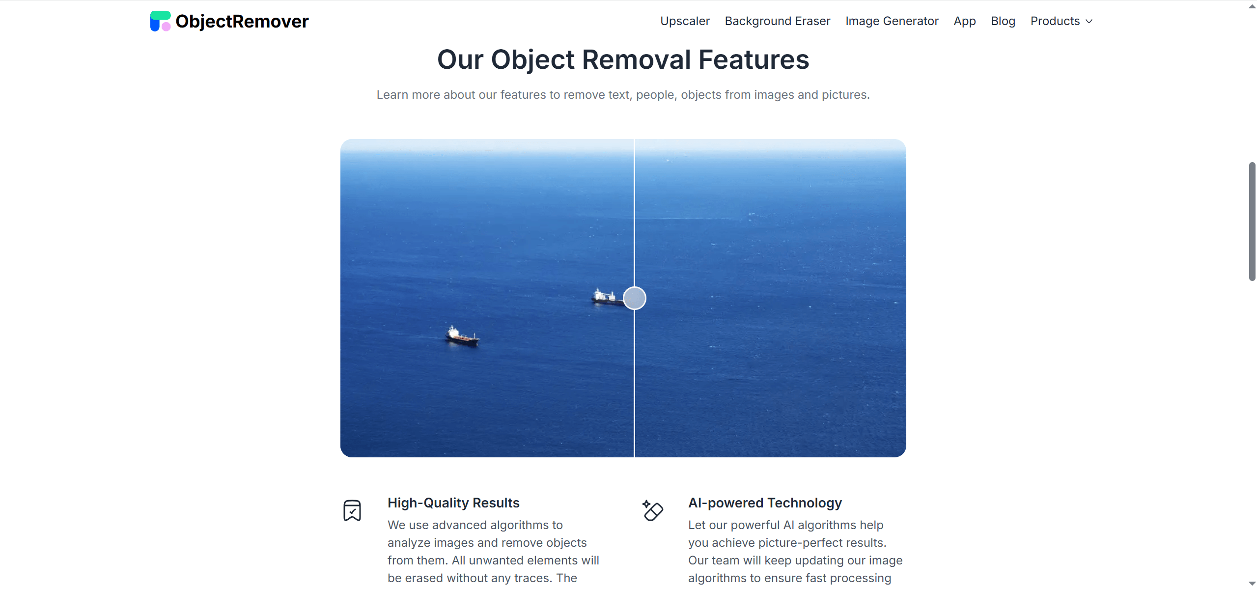 Object Remover：免费AI照片物体去除器
