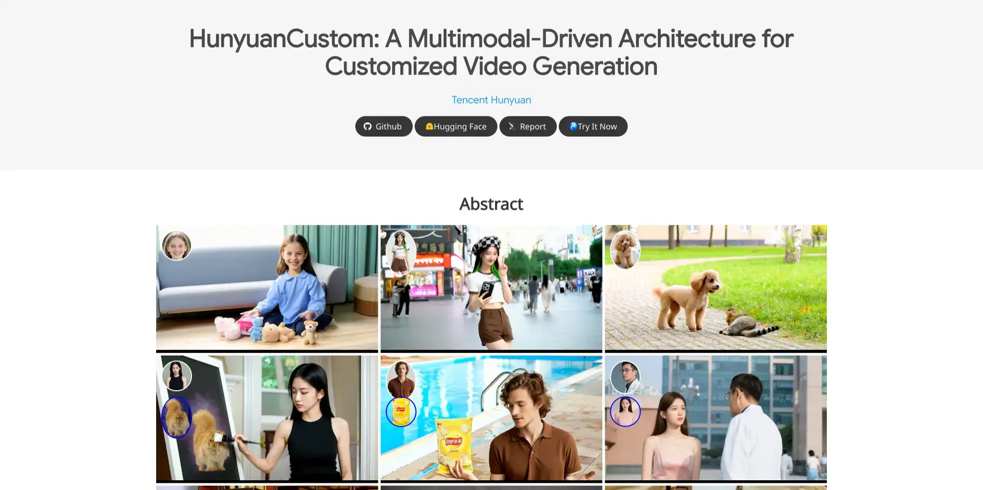 HunyuanCustom：腾讯混元开源的多模态定制化视频生成工具