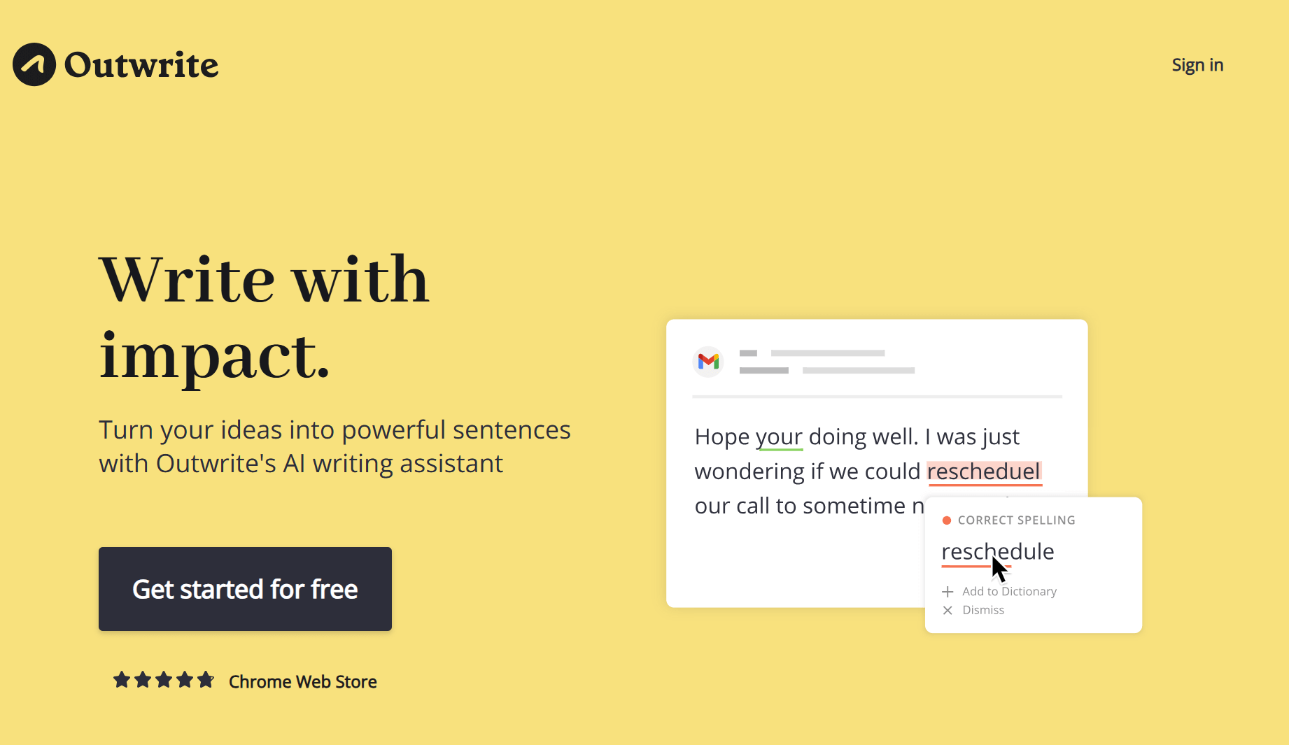Outwrite - AI写作助手，让每个人都能写出好文章