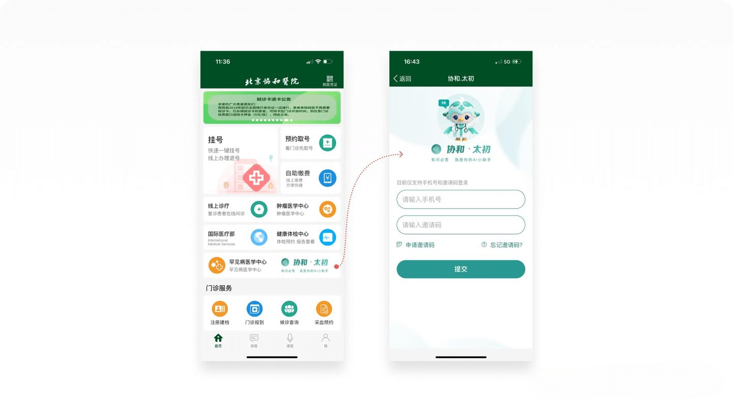 协和·太初 - 北京协和医院和中科院联合推出的罕见病领域 AI 大模型，让生命不再被漏诊
