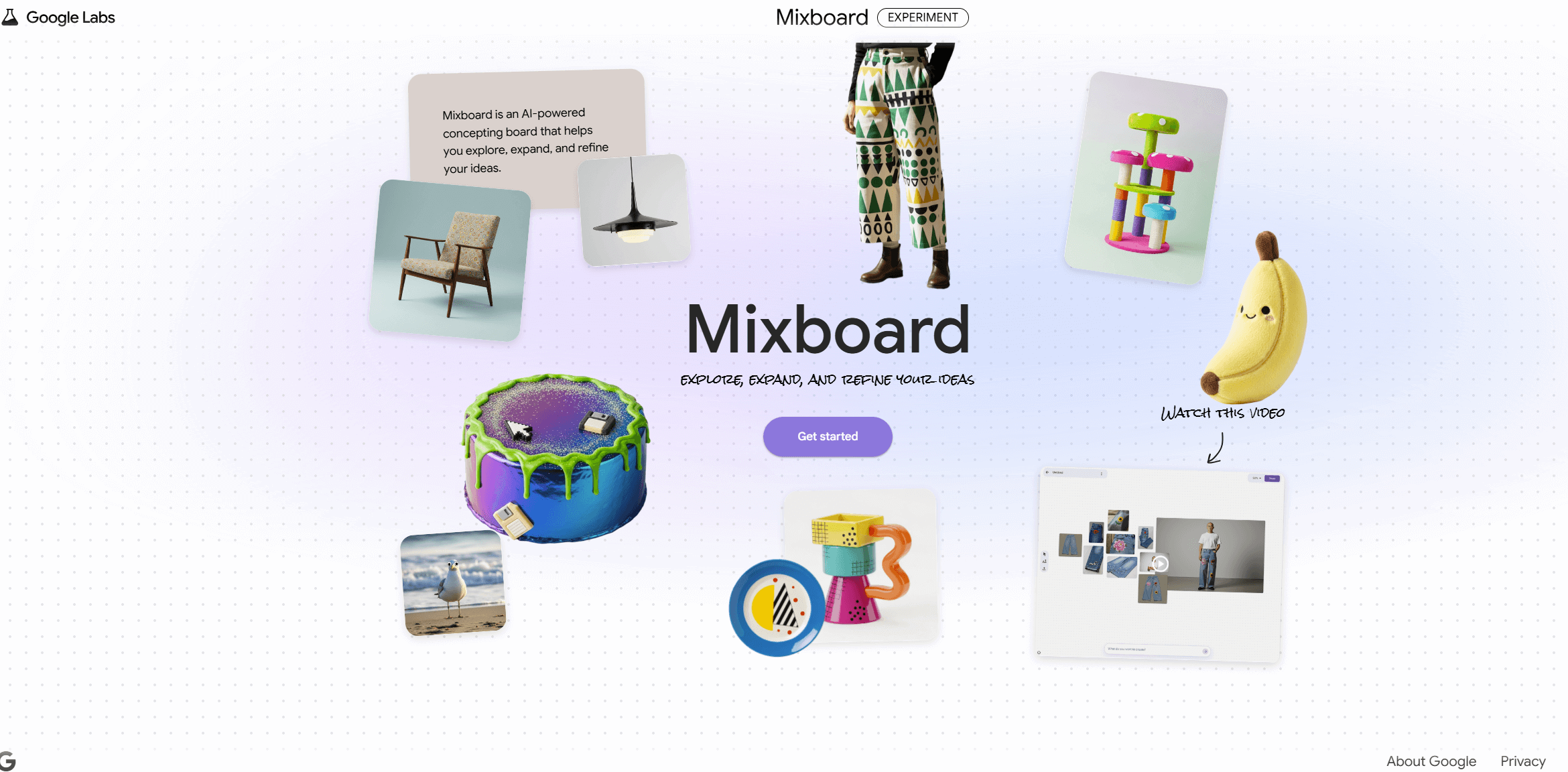 Mixboard – 谷歌推出的AI画板工具, Nano Banana 提供技术支持