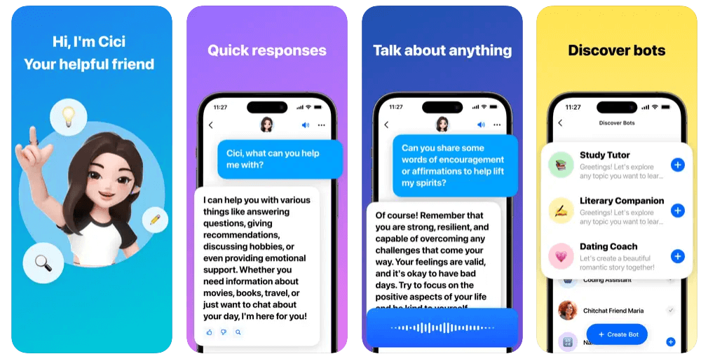 Cici-字节跳动旗下海外版AI对话助手