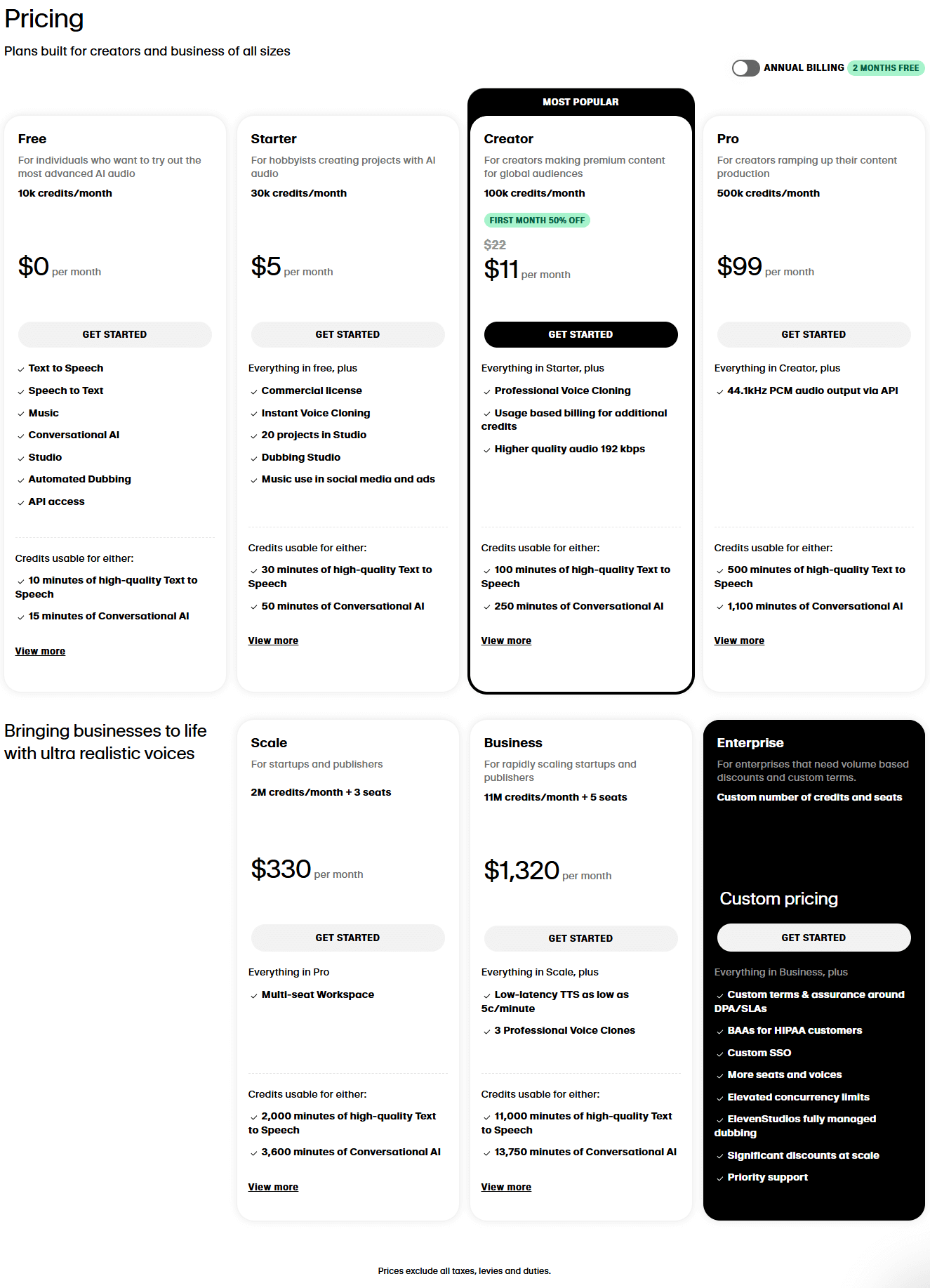 ElevenLabs-在线文字转语音+语音翻译平台