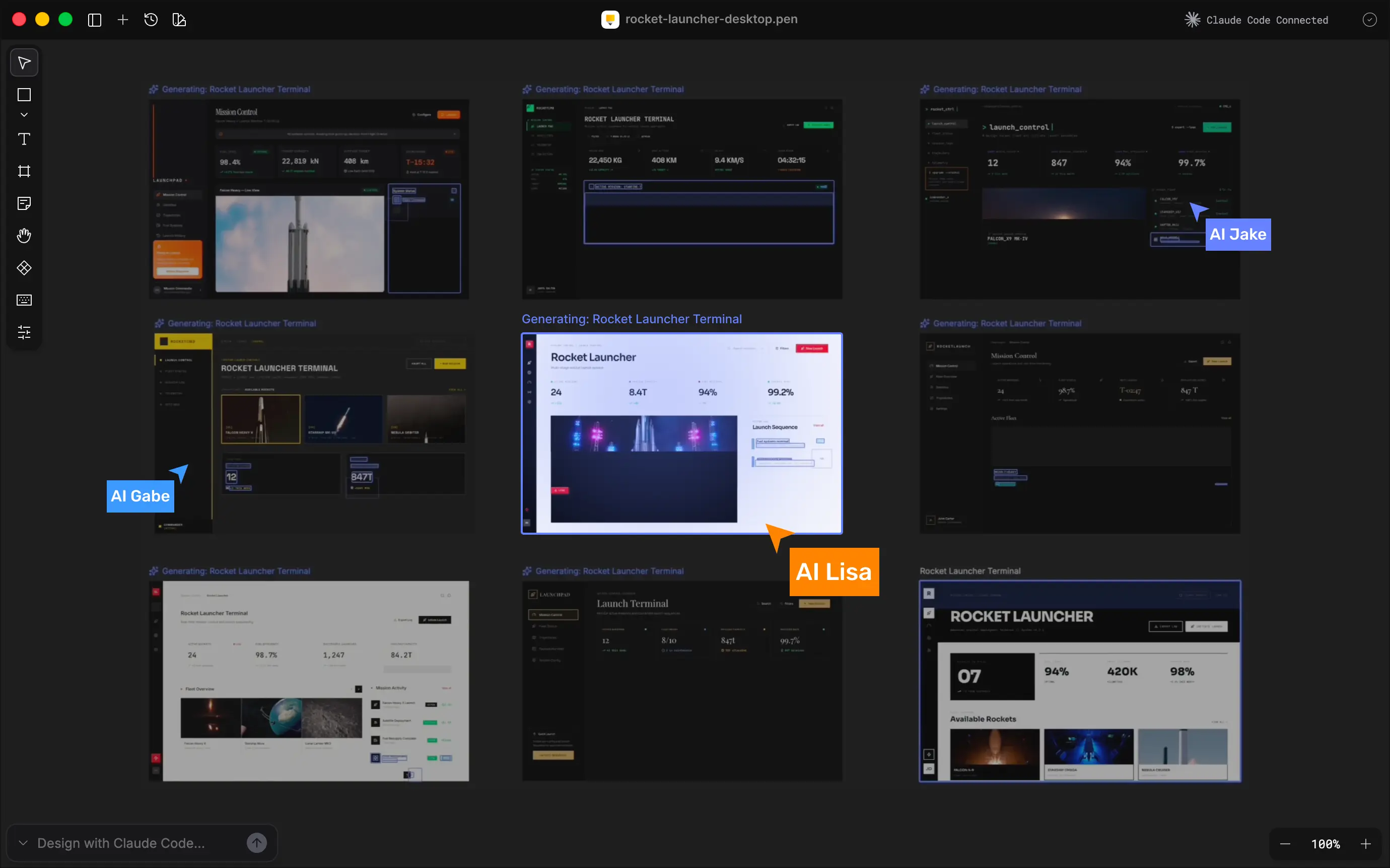 Pencil - AI 原生设计与代码一体化工具，一键生成生产级前端代码
