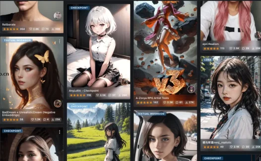 Civitai(C站)-全球最大AI绘画模型分享平台