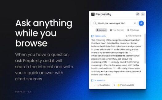 Perplexity AI-世界首款AI对话类搜索引擎