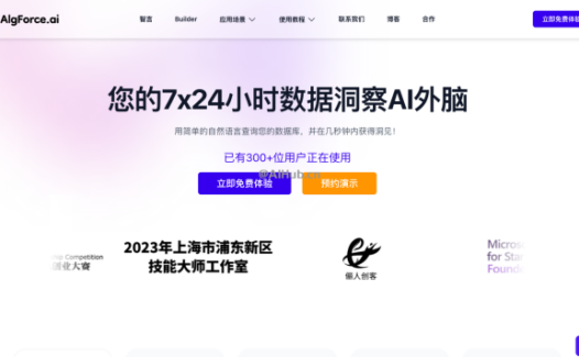 Algforce – AI数据分析服务平台
