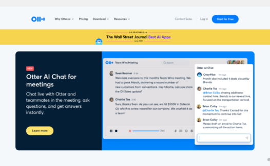 Otter.ai：让会议记录更高效