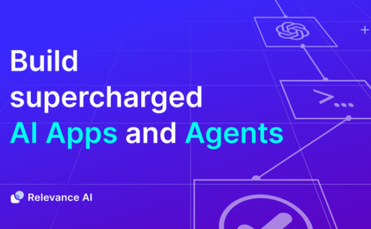 Relevance AI: 定制AI应用和Agent快速构建平台