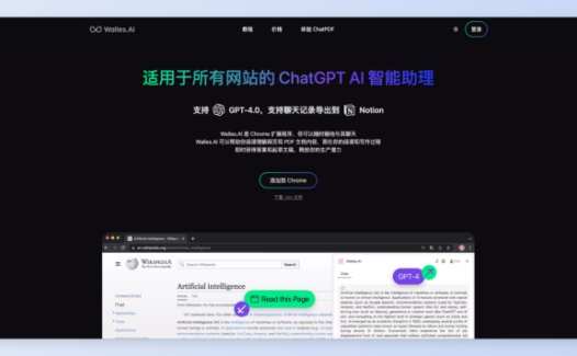 Walles.AI-适用于所有网站的AI助理