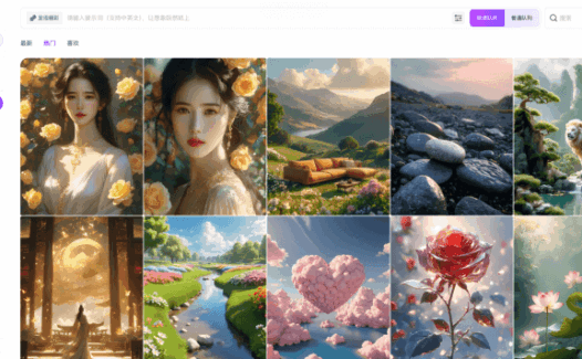 笔魂AI绘画-在线AI绘画平台