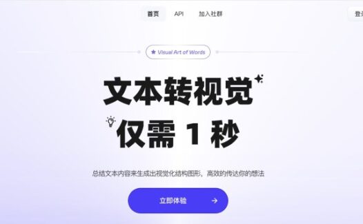 PicDoc – AI文本转视觉网站平台，一键生成专业图表和思维导图等