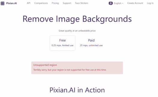 PixianAI：免费在线AI去背景抠图工具