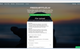 Free Subtitles-免费AI在线字幕生成工具，支持111种语言