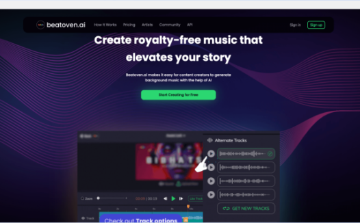 Beatoven.ai:创新的AI音乐生成器