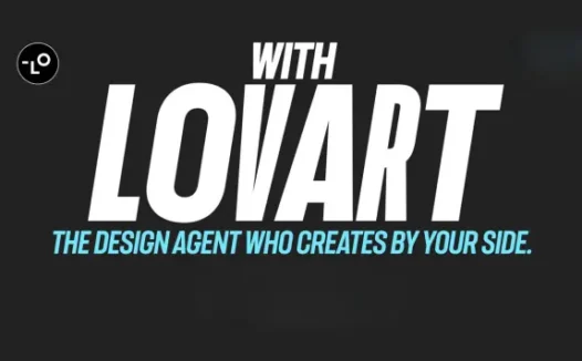 Lovart：全球首个设计智能体，快速生成高质量设计作品