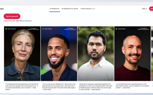 DreamWave AI Headshots-在线AI头像生成器