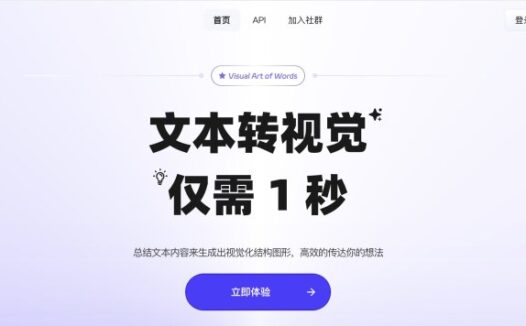 PicDoc – AI文本转视觉网站平台，一键生成专业图表和思维导图等