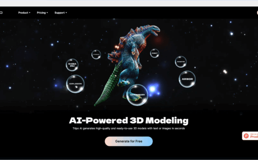 Tripo AI:3D建模进入「秒级」生成时代