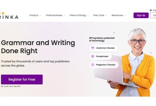 Trinka AI – 在线AI写作和语法检查工具
