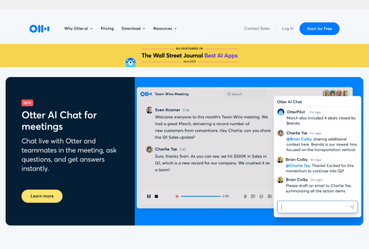 Otter.ai：让会议记录更高效