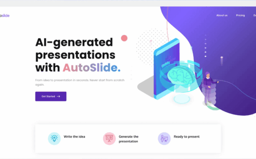 AutoSlide：AI驱动的演示文稿生成工具