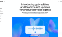 OpenAI发布语音AI Agent专用模型GPT-realtime